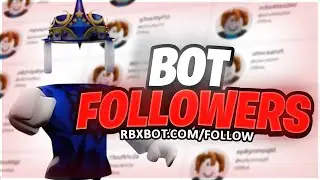 How to BOT FOLLOWERS on Roblox (LEGIT & STILL WORKING)