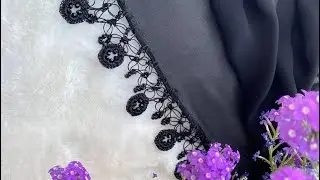 فێرکاری چنینی نەخشێکی قەراغی لەچک
