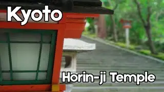 Kyoto - walking around Horin-ji Temple in Arashiyama | No tourists | 4K