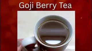Make some Goji Berry Tea with me :) 