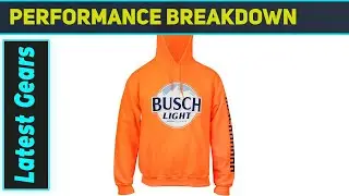 Busch Light Hunter Orange Hoodie: The Ultimate Comfort Statement