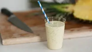 Pineapple-Coconut Chia Smoothie- Healthy Appetite with Shira Bocar