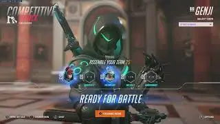 Reacquiring Top 500 with Genji - Overwatch 2 Competitive #polymathianTV W/Controller