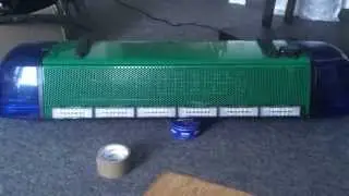 Verkehrswarnanlage mit 6 roten Hella WL-LED&acute;s
