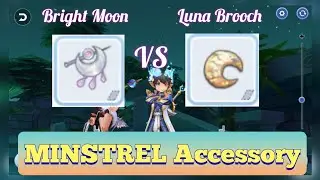 Minstrel Accessory - Bright Moon VS Luna Brooch - Ragnarok Mobile Eternal Love