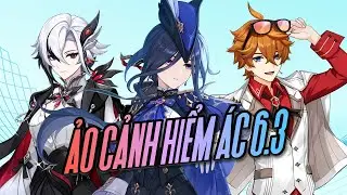 [Showcase] ARLECCHINO x CLORINDE x TASER (ft. support TARTAGLIA) | Ảo Cảnh V #genshinimpact