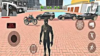 Black Spiderman Ordered 🔥 Upgraded & Modified Vehicles Indian 🇮🇳 Theft Auto Aura Simulator 🎮