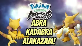 How to Obtain an Abra, Kadabra, and Alakazam in Pokemon Legends: Arceus