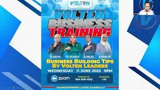 Host & Moderator Zoom Meeting Volten Business Training By Top Leaders 11 Jun 2025