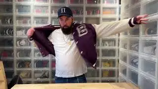 H&M Baseball jacket - Dark Purple - XL Sizing Guide