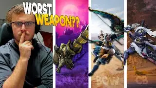 I BEAT MHR SUNBREAK USING THE WORST WEAPON?!