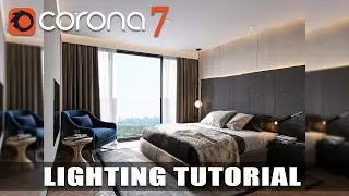 corona render 7 lighting tutorial bedroom ideas