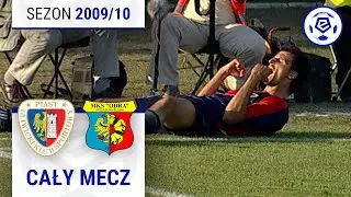 (1/2) Piast Gliwice - Odra Wodzisław Śląski | CAŁY MECZ | Ekstraklasa 2009/10 | 5. Kolejka