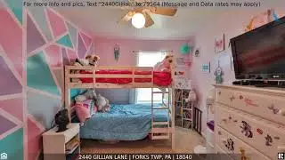 Priced at $249,900 - 2440 Gillian Lane, Forks Twp, PA 18040