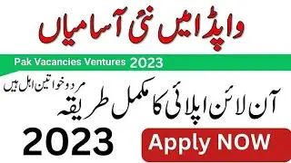 Wapda Job 2023 | OTS |  How to online Apply | Open testing Services | Pak Vacancies Ventures