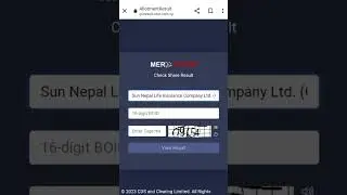 Sun nepal life insurance result|Sun nepal life IPO result #youtubeshorts #sunnepalipo