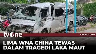 Kecelakaan Maut Minibus Tabrak Pohon di Bali, 5 Wisatawan China Tewas | tvOne