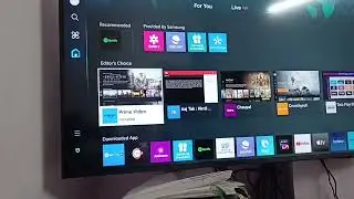 how to install app & delete app settings in Samsung crystal 4K UHD TV |add to home setting  in 4k tv