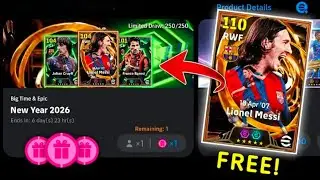 Upcoming Thursday New Year 2026 Pack In eFootball 2026 💥🤩.........