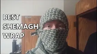The best way to wrap/tie a shemagh! Super easy and simple!