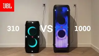 Jbl partybox 310 vs 1000 sound test comparison 🔊🔥