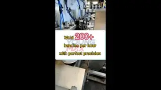High Precision Laser Stud Welding for Non-Stick Pan Handles | YOUNGMAX Factory