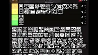 Geometry Dash cube tier list
