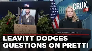 LIVE | Leavitt Gets Grilled On Trump Officials Calling Alex Pretti An 'Assassin' | Minneapolis | ICE