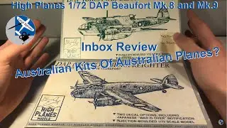 Aussie Model of Aussie Planes? - High Planes 1/72 Scale DAP Beaufort Mk 8 and Mk.9 'Beaufreighter'