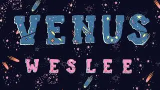 WESLEE - Venus (Audio)
