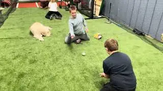 Fielding Practice with Coach Tony