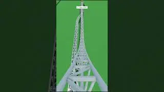 Top Thrill 2 in TPT2! (Cedar Point)  #rollercoaster  #recreation  #roblox  #tpt2