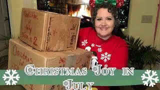 Christmas Joy In July Box Swap | The Disney Housewife