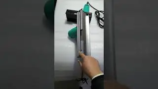 Portable upvc corner surface cleaning machine 200mm travel