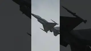 The F-16 Fighting Falcon. ✈️🌍   #lockheedmartin #F16 #RIAT25