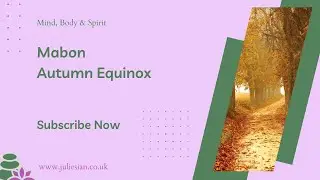Mabon - Autumn Equinox - Meaning, symbols, 8 Sabbats Pagan Wiccan Wheel of The Year. The Divine Son.
