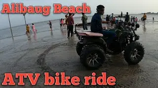 Alibaug beach ATV Bike Ride |Alibaug Beach |Alibaug tourist place |alibaug vlog