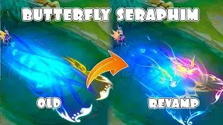 Lunox Revamp Butterfly Seraphim VS OLD Skill Effects Comparison