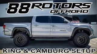 2019 Toyota Tacoma Ditching Spacer Leveling Kit for King Coilovers