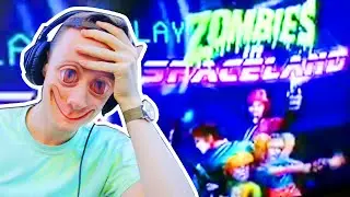 INFINITE WARFARE ZOMBIES TRAILER GAMEPLAY VHS REACTION! (Call of Duty IW Zombies Gameplay)