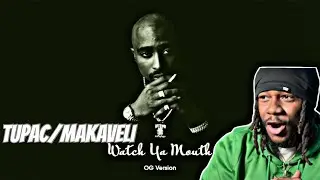 ANOTHER DISS!!! Reaction To 2Pac - Watch Ya Mouth (Lyrics Version)