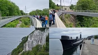 Rügen Tour 2023 / Rügen Brücke / Skywalk Plattform Königsstuhl / Sassnitz / Ralswiek / Einblick / 4K