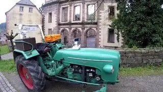 Treckergarage Feldrennach - Am 01. Mai 2016 mit dem Kramer 350 Export im Kloster Frauenalb