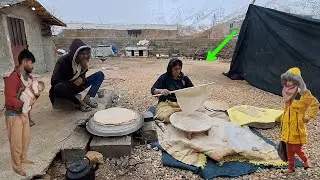 Baking Fire Bread: Pleasant Moments in the Rain with Falkenaz...