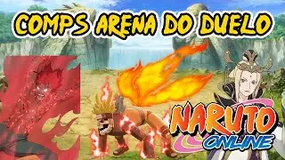 MELHORES Comps Arena do Duelo - Naruto Online