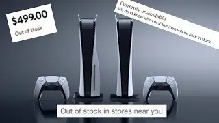 The Great PS5 Supply Shortage of 2021 (Why the Playstation 5 restock is so hard to find)