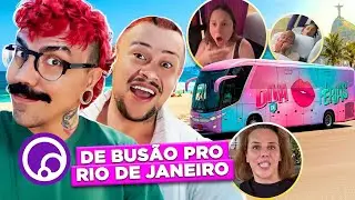 VLOG - VIAGEM DE BUS&Atilde;O COM O ELENCO DA DIA | ‪Diva de F&eacute;rias #1 - @DiaTV
