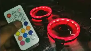 Вентиляторы Uphere RGB123-5 PMW с пультом дистанционного управления не меняют цвета / простой взл...