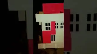 HOME MADE CARDBOARD RESIDENTIAL BUILDING HOUSE 🏠#homemade #cardboard #house