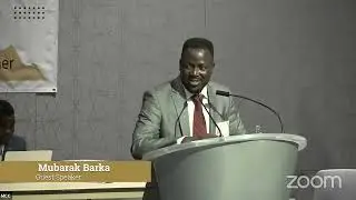 Mubarak Barka, Professor of the Masalit Language , Speaks at Kudusi's 3rd Annual Conference.